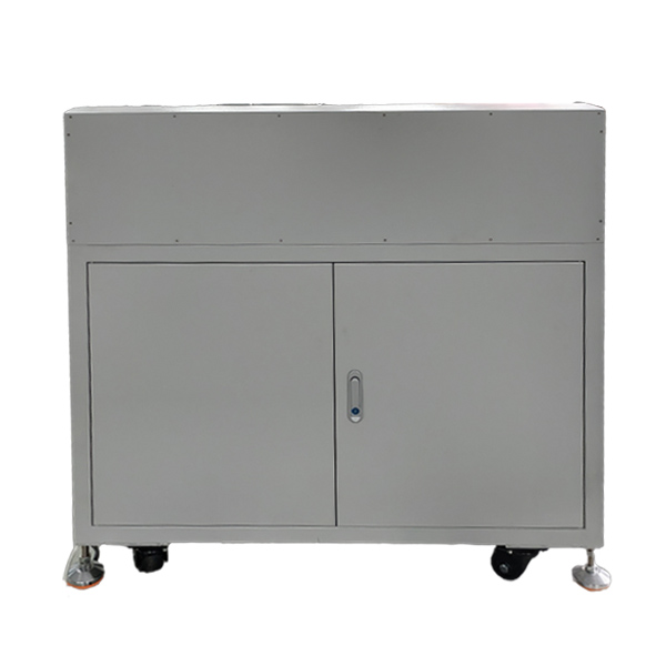 Rear View of 10-Channel Customized Blood Pressure Cuff Leak Testing Cabinet