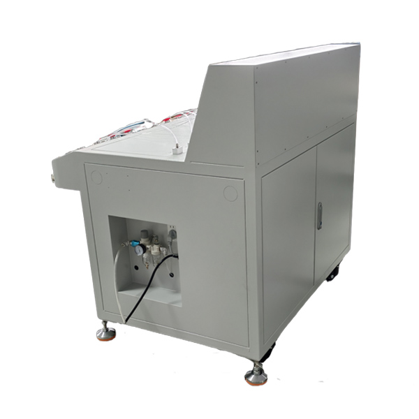 Right Side View of 10-Channel Customized Blood Pressure Cuff Leak Testing Cabinet