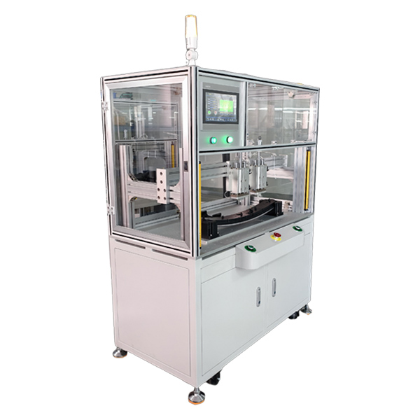 Left Side View of AIMA Low-Speed Four-Wheel Electric Vehicle Tail Light Custom Leak Testing Cabinet