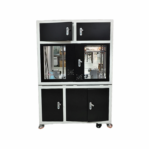Rear View of Custom Automotive Filter Leak Testing Cabinet