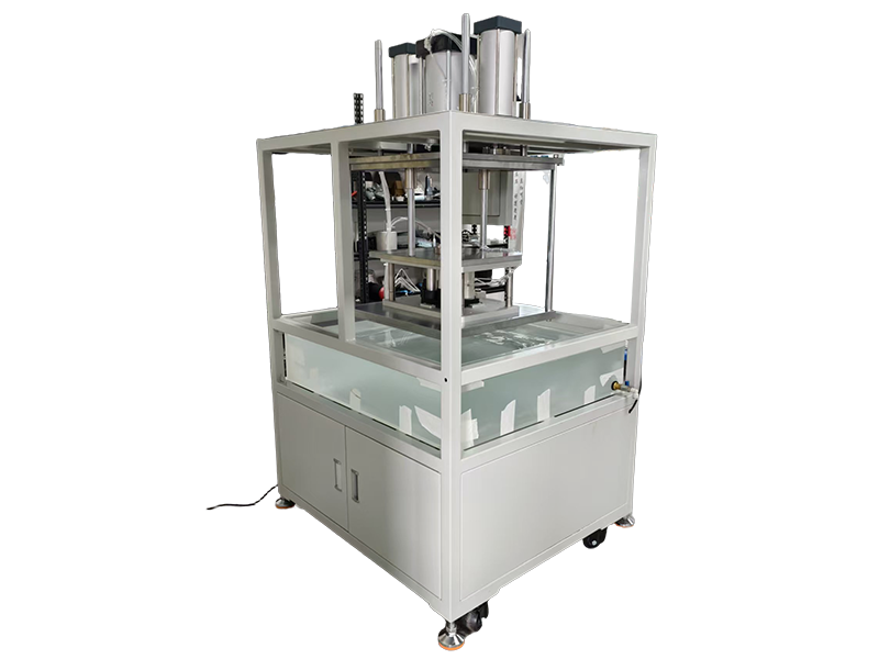 Rear view of multifunctional leak testing all-in-one machine