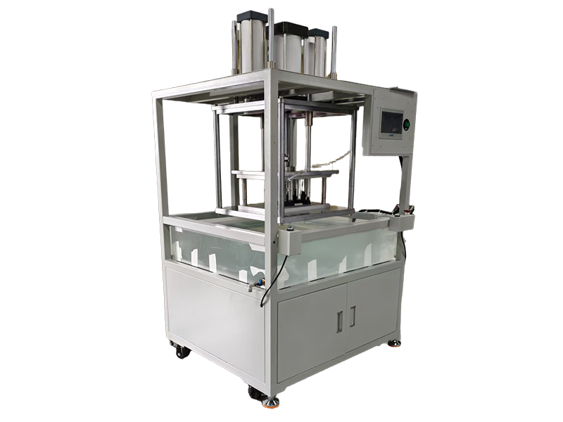 Left side view of multifunctional leak testing all-in-one machine