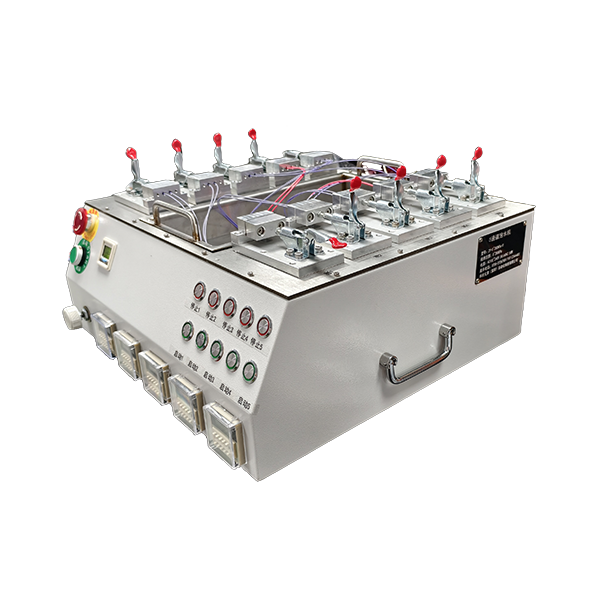Right view of wire harness bubble tester