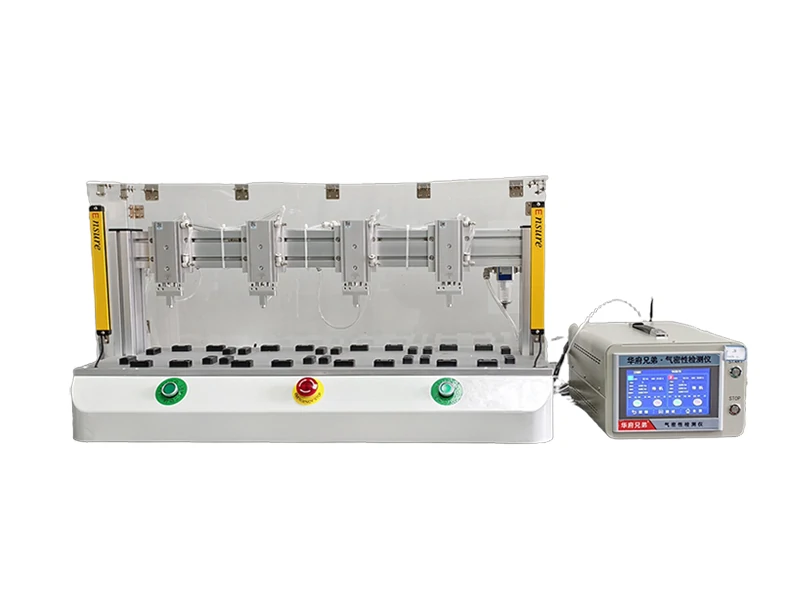 Dual-Channel One-to-Two Leak Tester