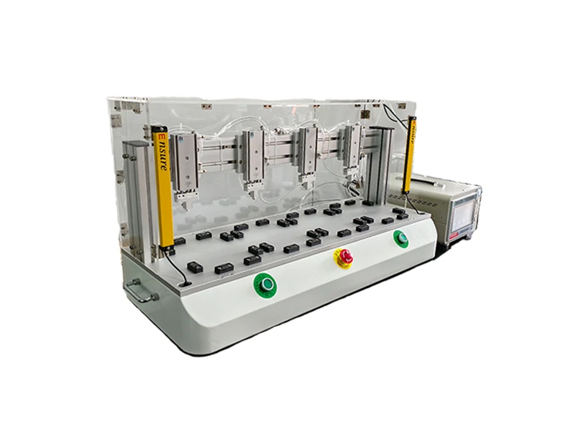 Dual-Channel One-to-Two Leak Tester – Left Side View