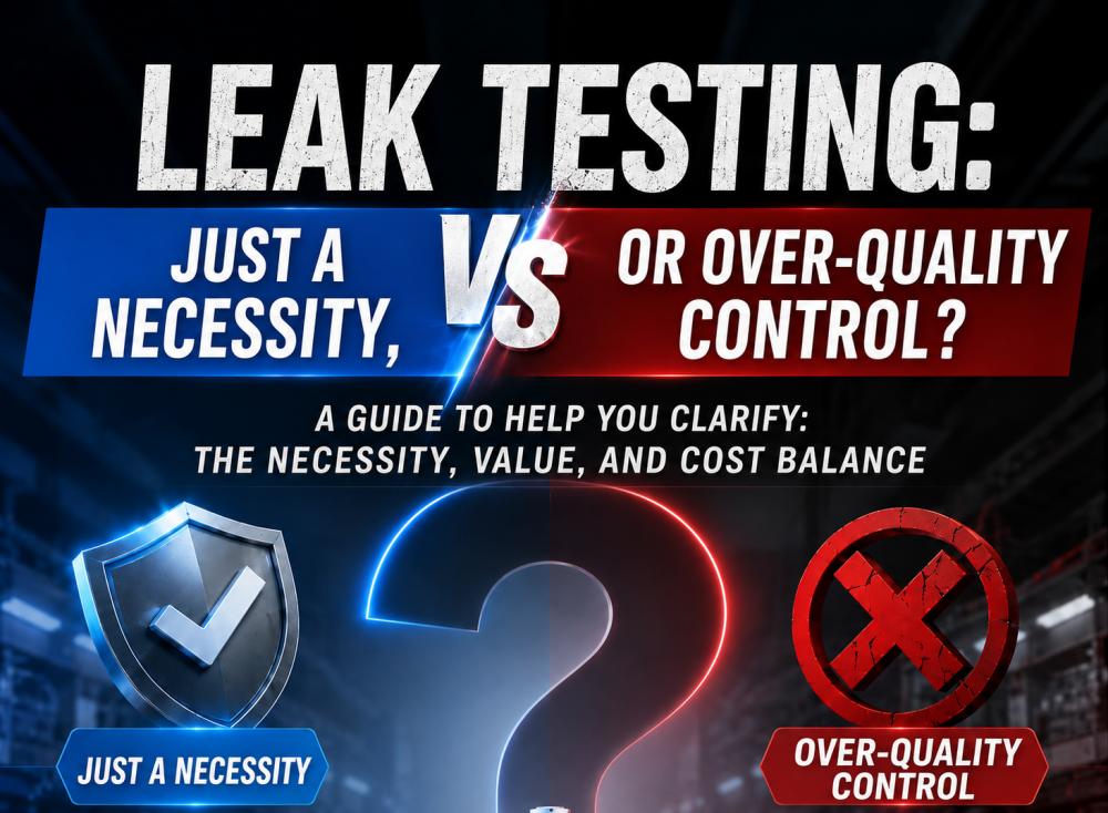 Leak Testing: Is it a necessity, or overkill in quality control?
