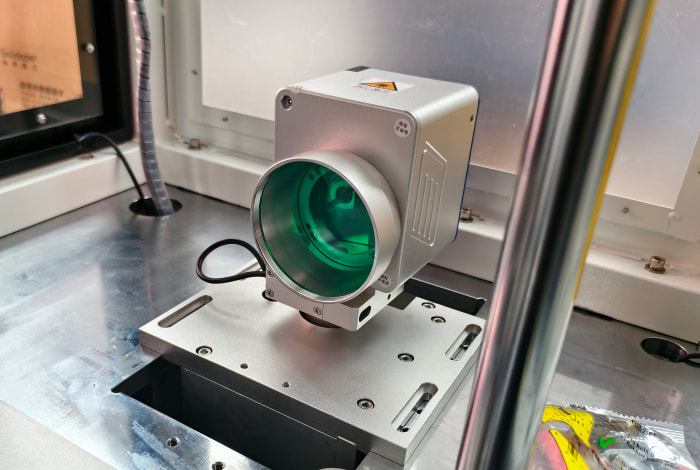 Marking equipment at workstation