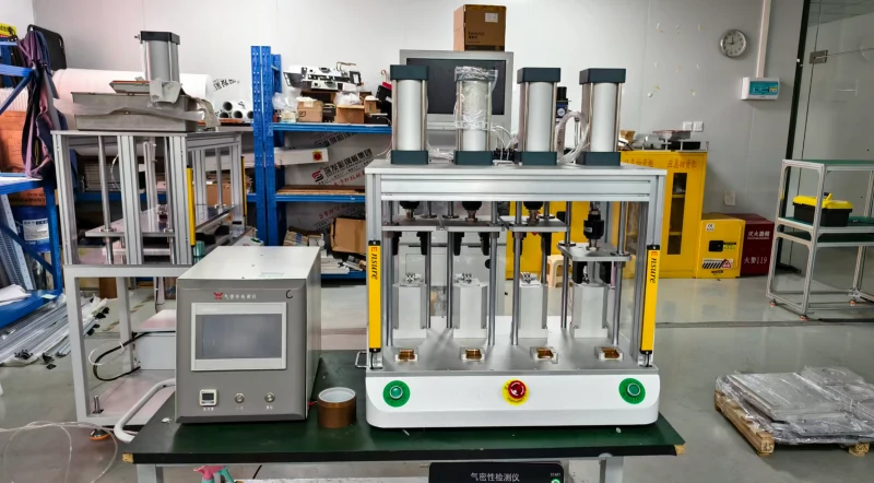 WAFU Brothers side mirror turn signal leak testing machine