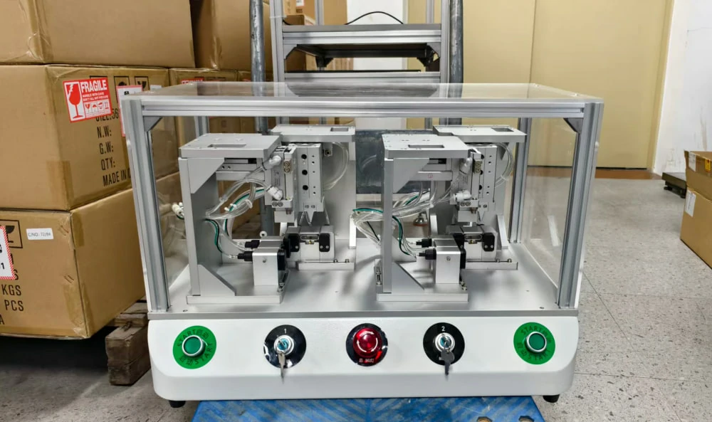 WAFU Brothers automotive wiring harness leak tester tooling section