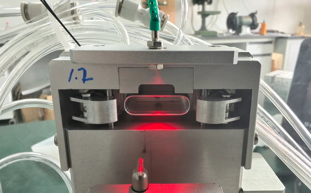 Initial test station