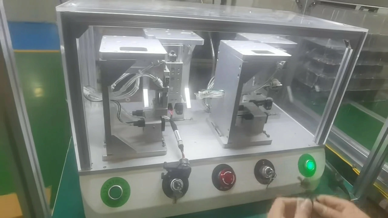 Automotive wiring harness leak testing video