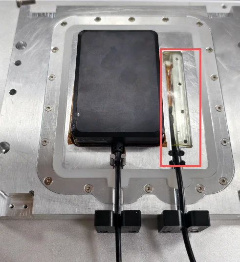 Fixture for sealing and pressurizing GPS trackers