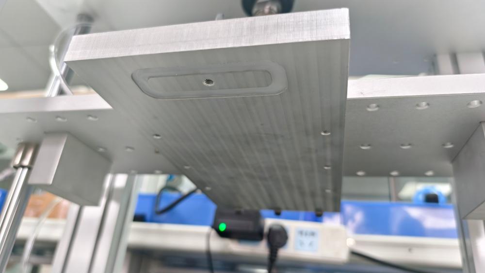 Upper fixture for sealing and positioning LED dot matrix module