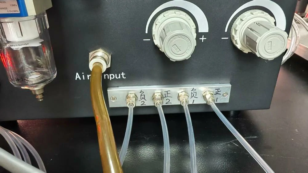 Leak tester channel interface