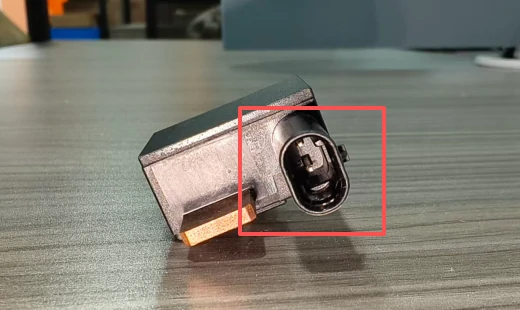 Control box air inlet