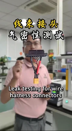 Wire Harness Connector Leak Testing