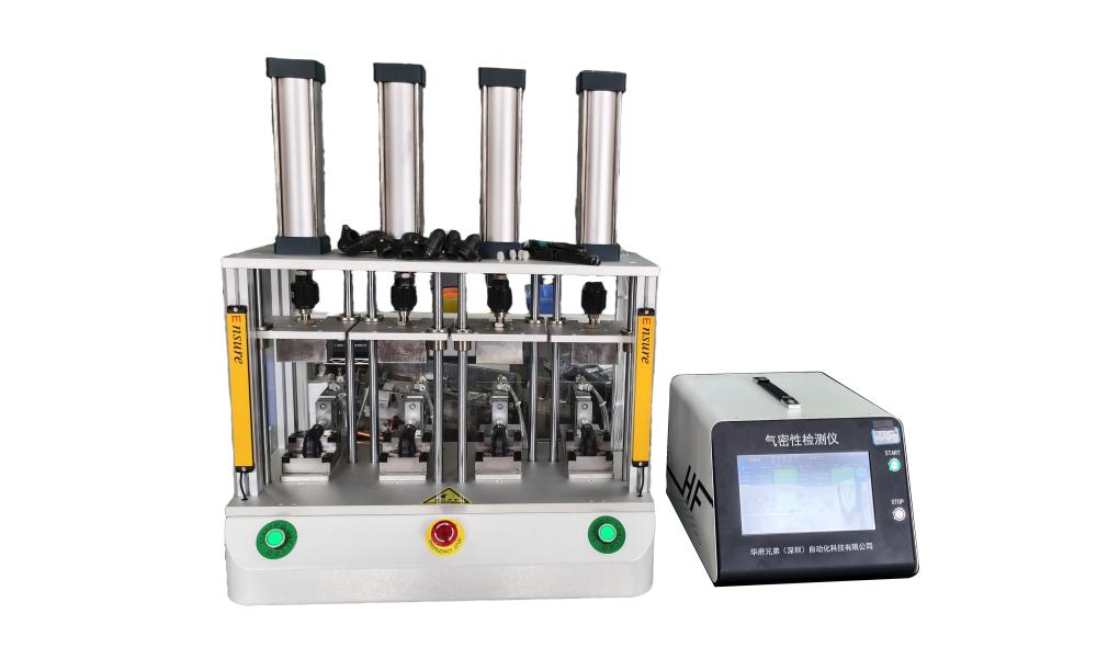 Dedicated leak tester for new energy coolant elbow pipes